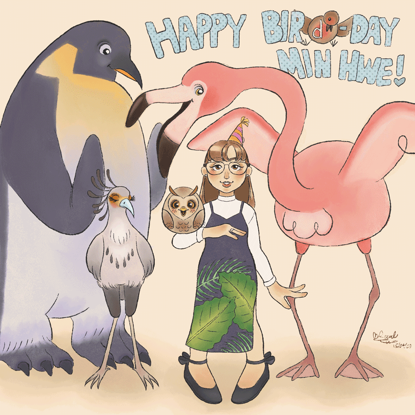 Happy Birthday Min 2020