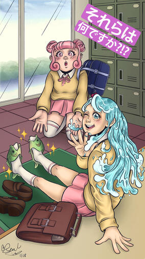 April &amp; Mignon | Art Fight 2020